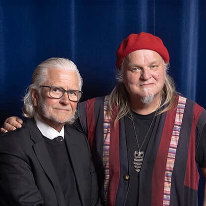 Iver Kleive og Knut Reiersrud