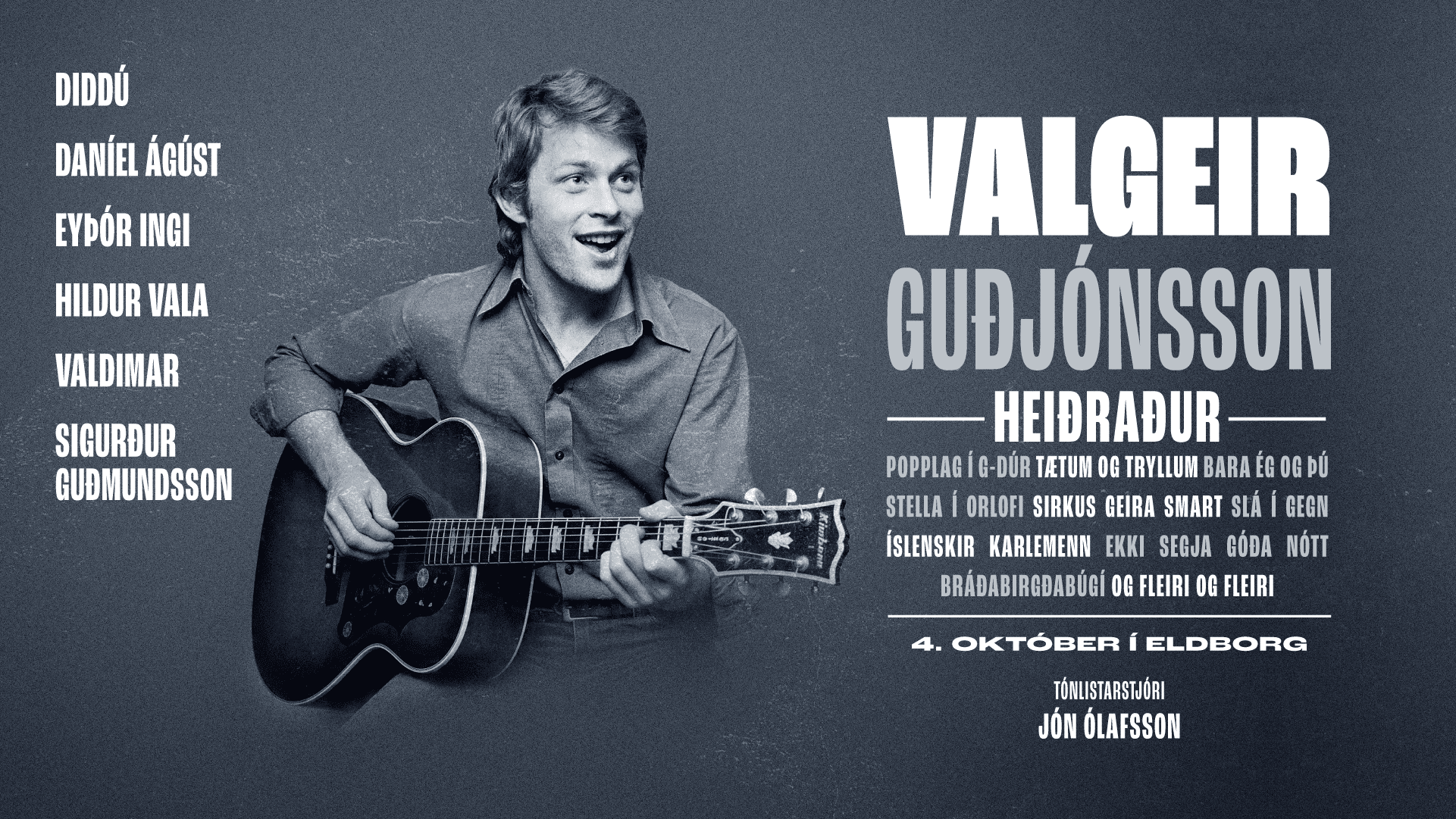 Valgeir Guðjónsson heiðraður