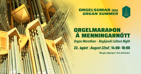 Organ Marathon at Hallgrímskirkja on Reykjavík Culture Night
