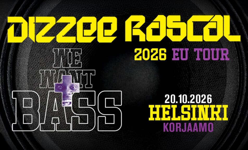 Dizzee Rascal (UK): We Want Bass 2026 EU Tour