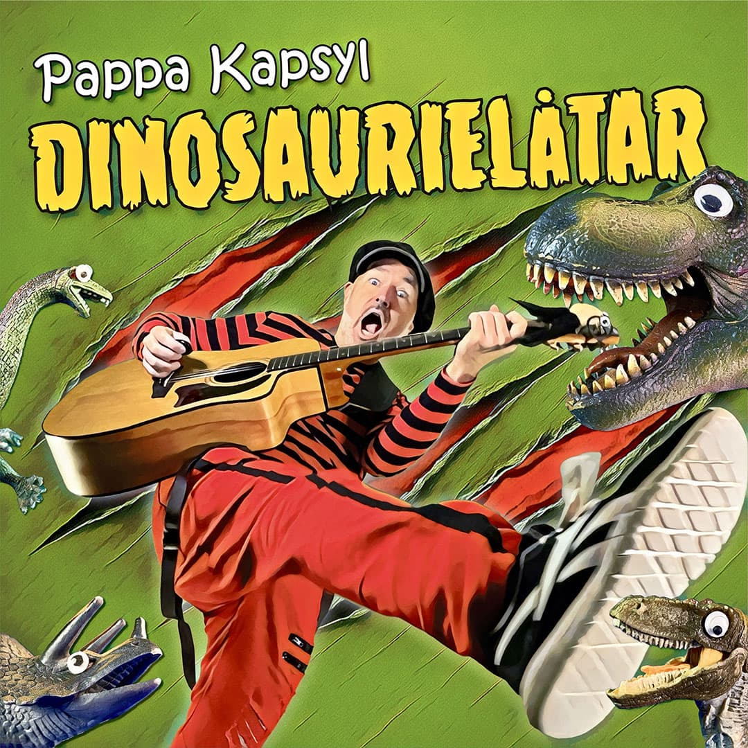 Pappa Kapsyl – Dinosaurielåtar