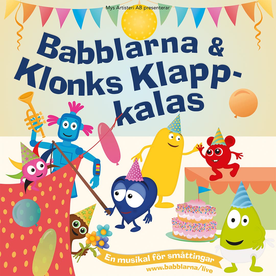 Babblarna & Klonks Klapp-kalas
