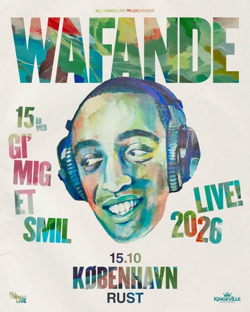 WAFANDE – GI’ MIG ET SMIL – JUBILÆUMSTOUR 2026