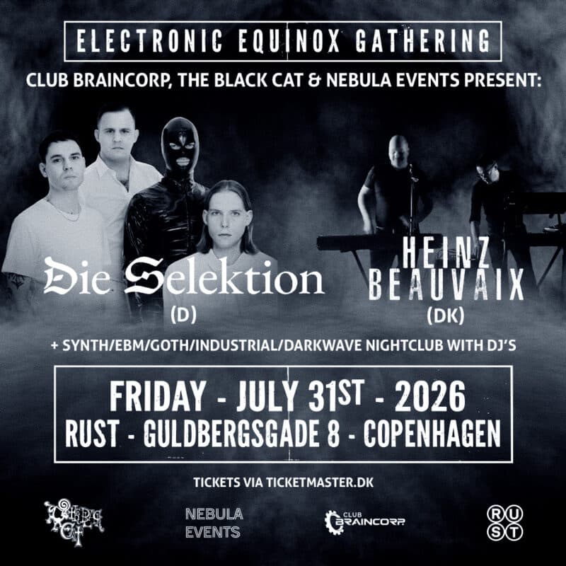 DIE SELEKTION (DE) + support: HEINZ BEAUVAIX (DK)
