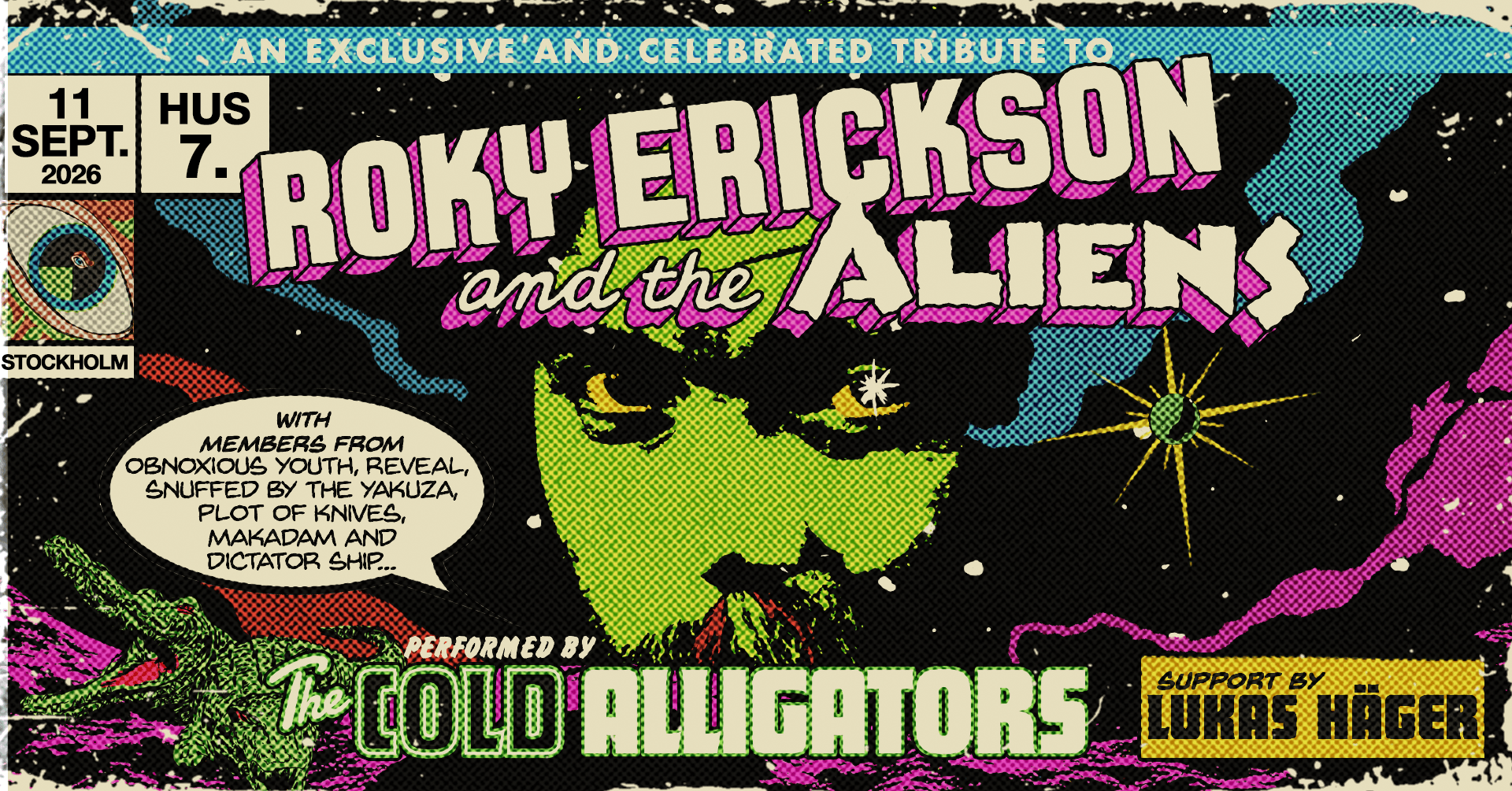Roky Erickson-kväll: The Cold Aligators