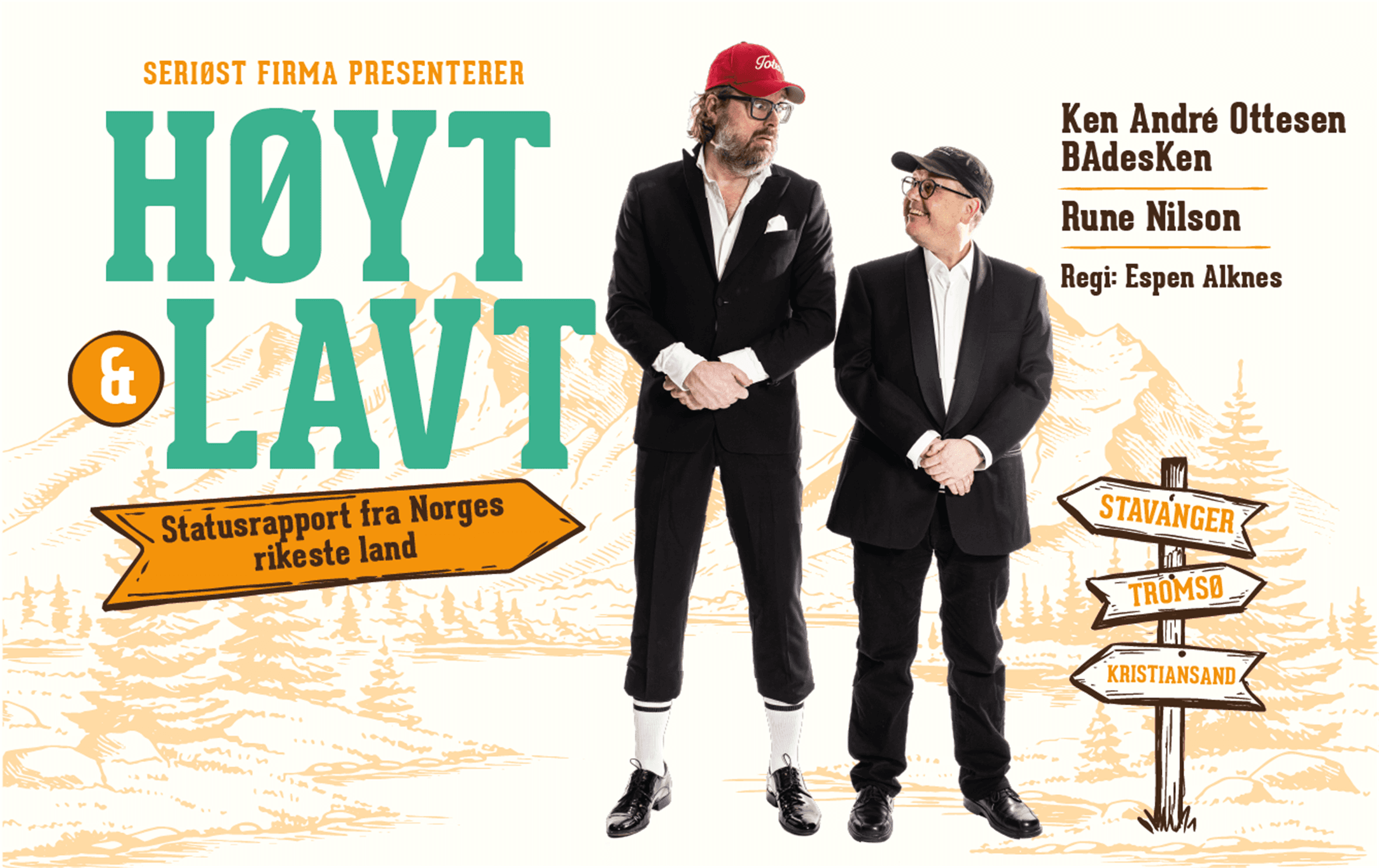 HØYT OG LAVT – EN STATUSRAPPORT FRA NORGES RIKESTE LAND