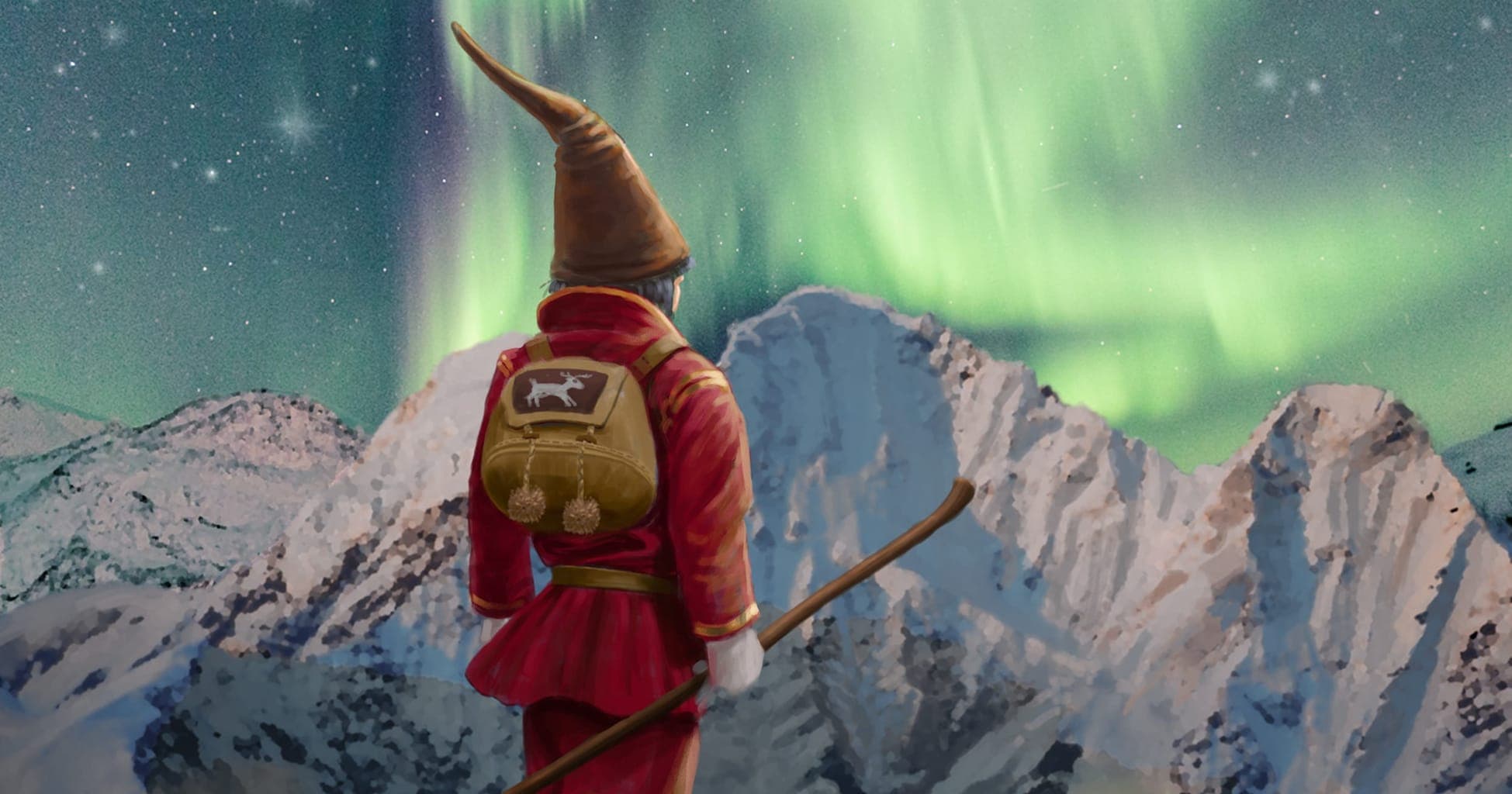 En lille nisse rejste